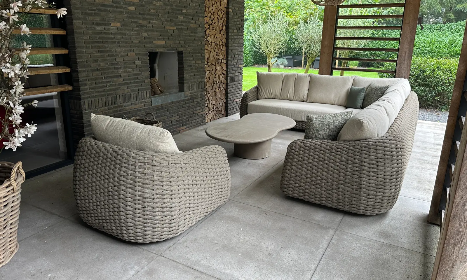 Maxime hoekbank HG tuinmeubelen   1600 x 960