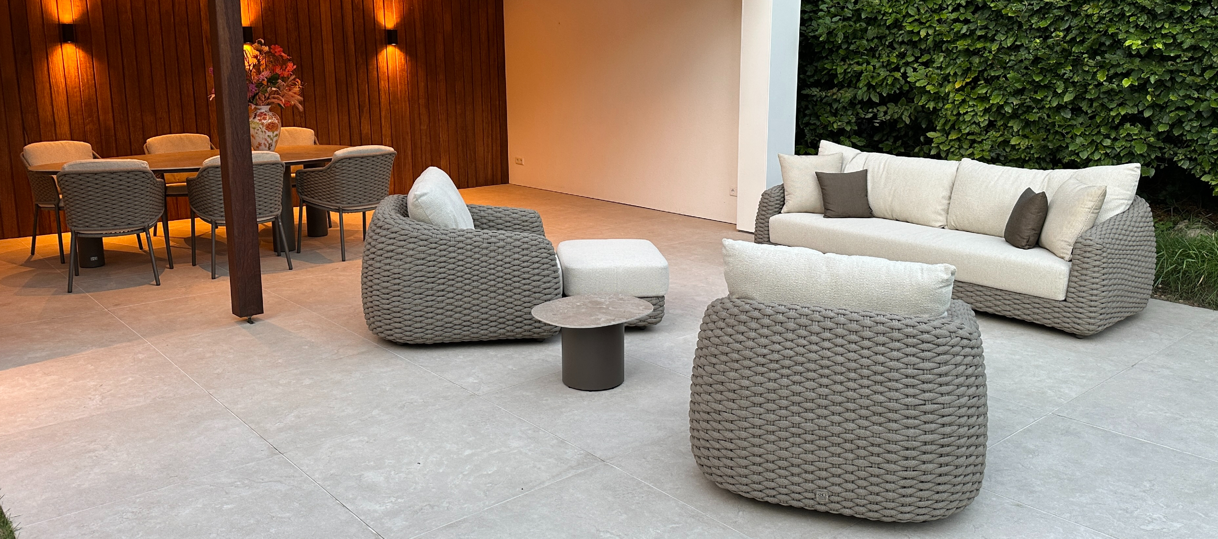 Maxime loungeset HG tuinmeubelen   Luxe loungeset HG tuinmeubelen   2400 x 1062