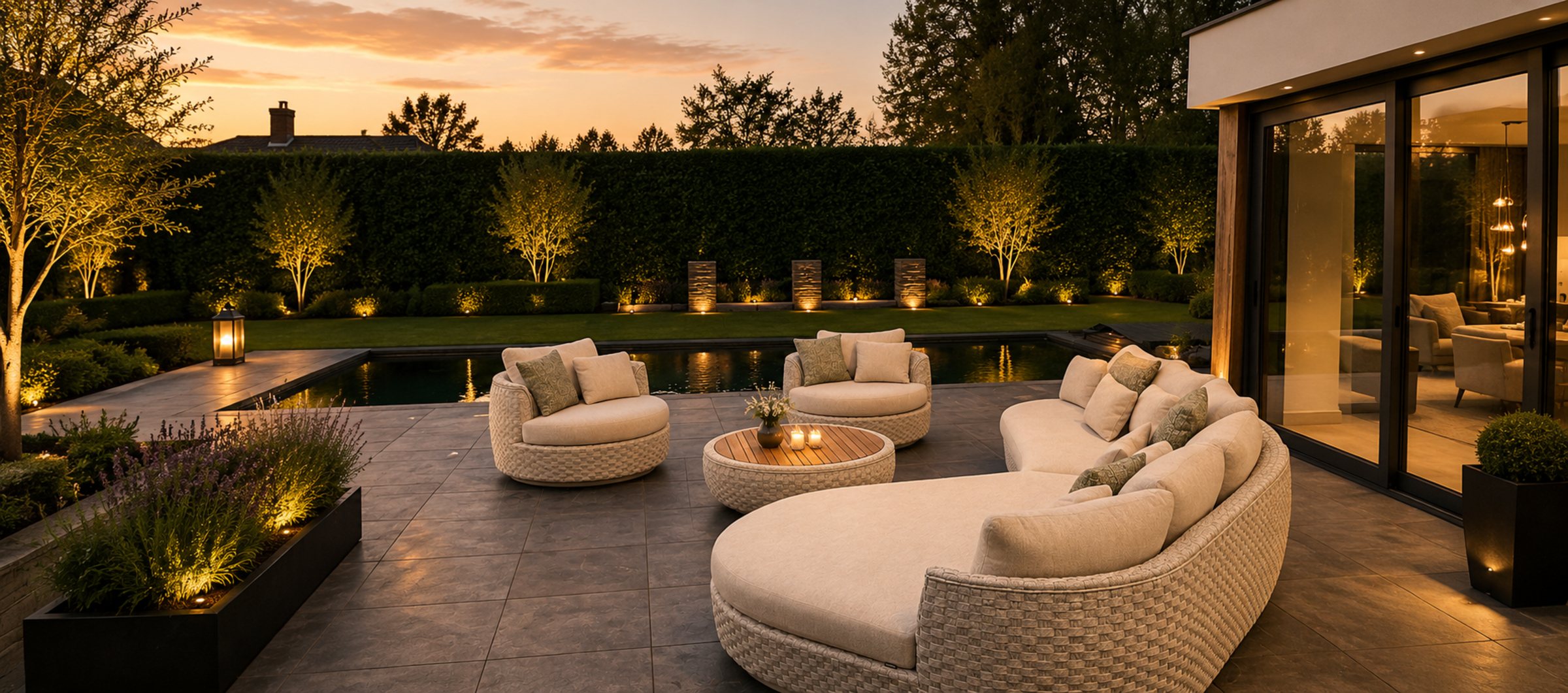 Tondo loungebank HG tuinmeubelen   Tondo loungeset Loosdrecht   2400 x 1062